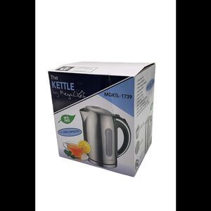 MegaChef 1.7-Liter Stainless Steel Electric Teakettle MGGKTL-1739